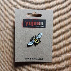 Yellow Bee Enamel Pin